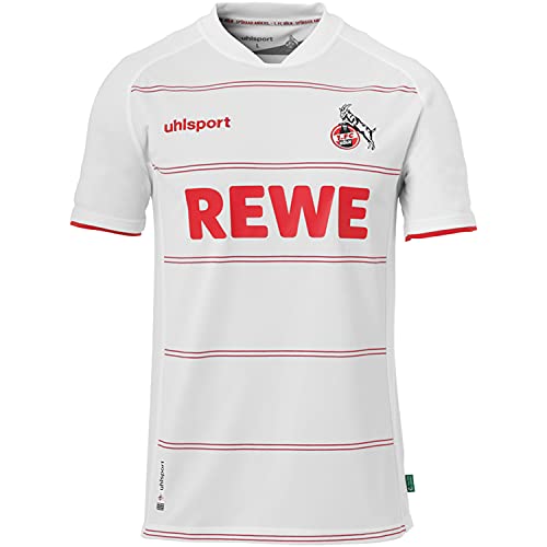 uhlsport 1. FC Köln Trikot Home 2021/2022 Herren weiß/rot, S (S EU) von uhlsport