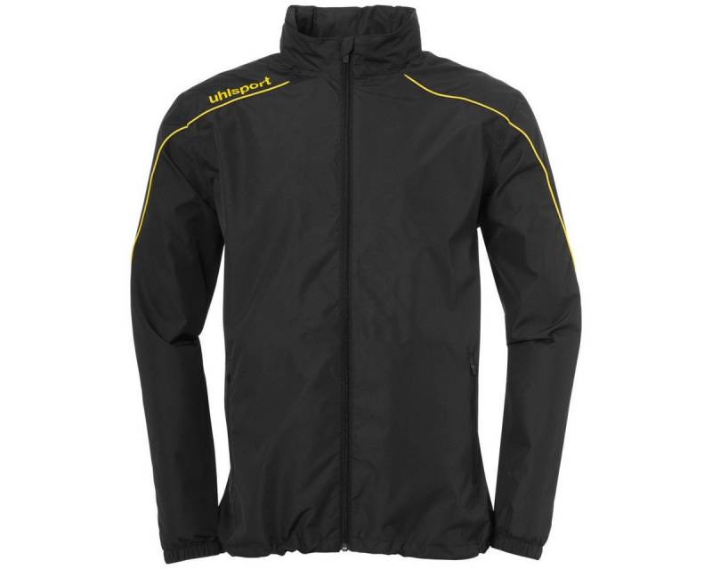 uhlsport Allwetterjacke Stream 22 schwarz/limonengelb Herren von uhlsport