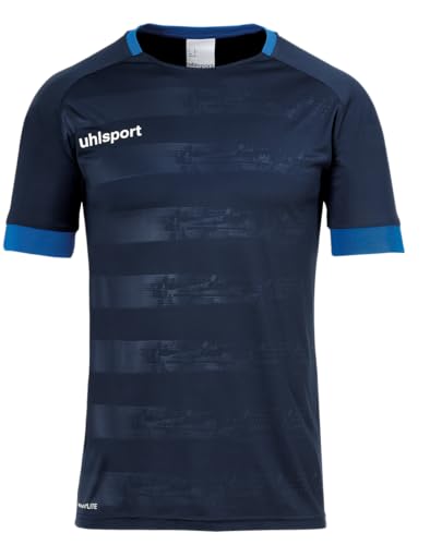 uhlsport Division II Trikot Kurzarm, Größe:L, Farbe:Marine/azurblau von uhlsport