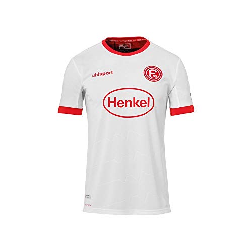 uhlsport Fortuna Düsseldorf Herren Kinder Auswärtstrikot 2020/21 weiß (164) von uhlsport