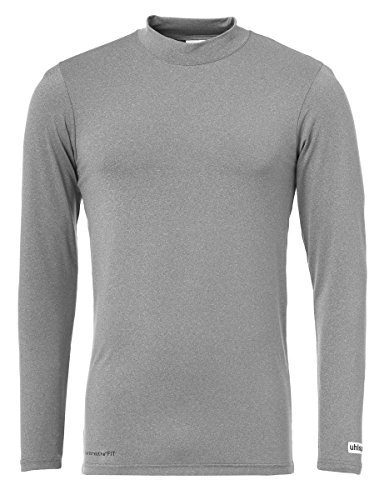 uhlsport Funktionsshirt LA, Größe:XL, Farbe:Dark Grey Melange von uhlsport