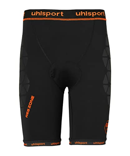 uhlsport Fußball - Teamsport Textil - Torwarthosen Bionikframe Unpadded TW-Short schwarzorange L von uhlsport