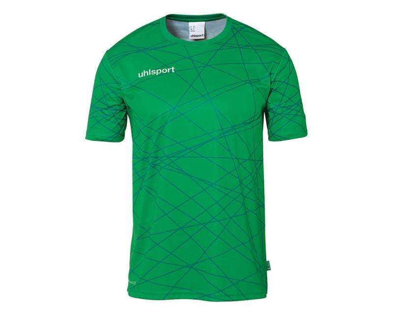 uhlsport Fußballtrikot Prediction Shirt Kurzarm grün von uhlsport