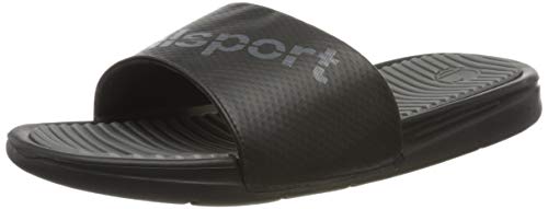 uhlsport Herren Bathing Sandal Clog, Black Anthra, 37 EU von uhlsport