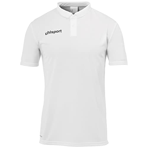 uhlsport Herren Essential Poloshirt, weiß, M von uhlsport