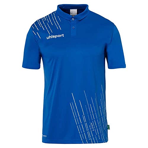 uhlsport Herren Score 26 Poly Poloshirt Und Jungs Sport-Polo, Azurblau/Weiß, 4XL EU von uhlsport