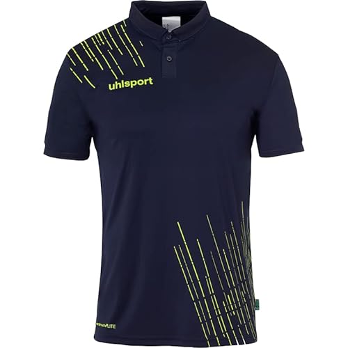 uhlsport Herren Score 26 Poly Poloshirt Und Jungs Sport-Polo, Marine/Fluo Gelb, 3XL EU von uhlsport