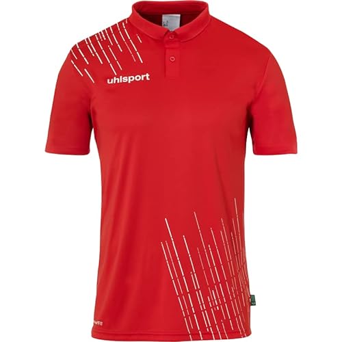 uhlsport Herren Score 26 Poly Poloshirt Und Jungs Sport-Polo, Rot/Weiß, 3XL EU von uhlsport