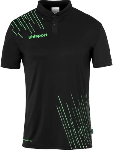 uhlsport Herren Score 26 Poly Poloshirt Und Jungs Sport-Polo, Schwarz/Fluo Grün, 3XL EU von uhlsport