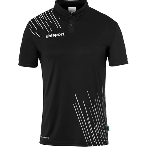 uhlsport Herren Score 26 Poly Poloshirt Und Jungs Sport-Polo, Schwarz/Weiß, 3XL EU von uhlsport