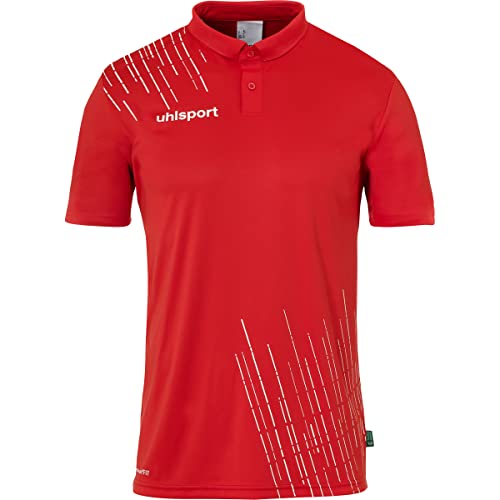 uhlsport Jungen Score 26 Poly Poloshirt Herren Und Sport-Polo, Rot/Weiß, 140 EU von uhlsport