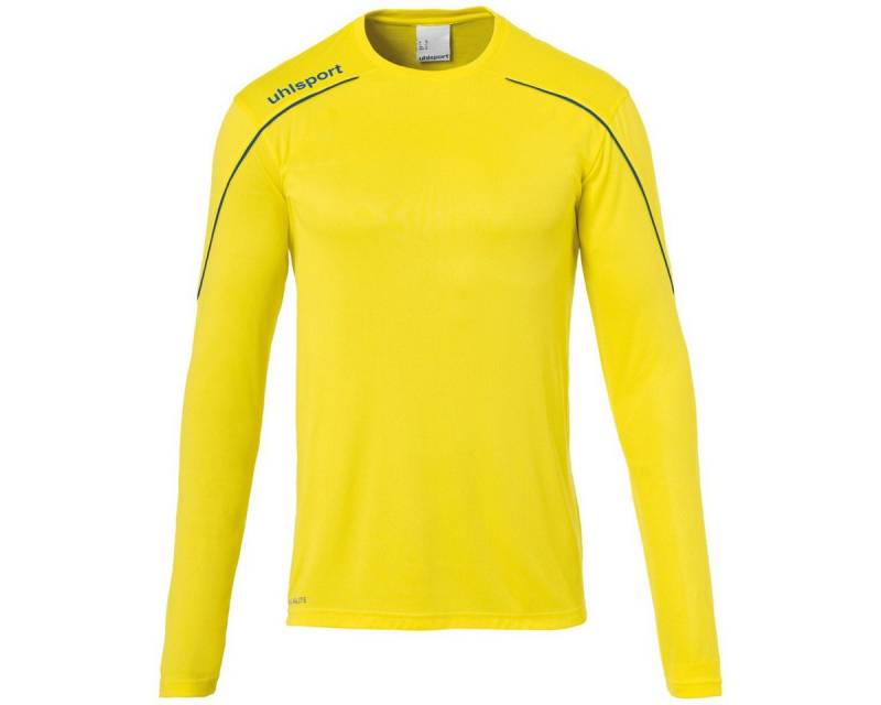 uhlsport Langarmshirt Stream 22 limonengelb/azurblau Kinder von uhlsport