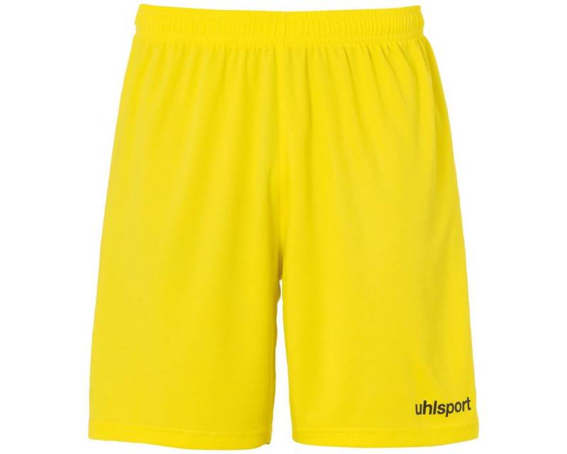 uhlsport Sporthose Short Basic Center kurz limonengelb/schwarz Kinder von uhlsport