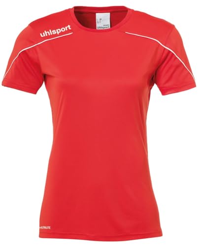 uhlsport Stream 22 Trikot Damen Kurzarm, Größe:XL, Farbe:rot/weiß von uhlsport