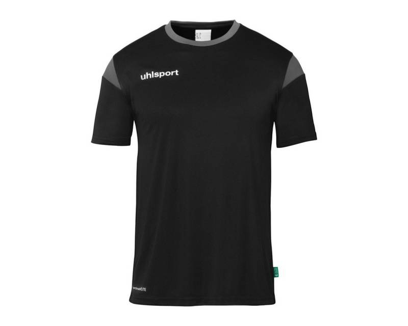uhlsport T-Shirt Squad 27 (100% Polyester) schwarz/anthrazitgrau Herren von uhlsport
