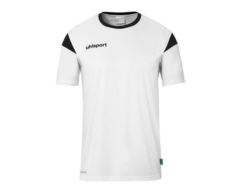 uhlsport T-Shirt Squad 27 (100% Polyester) weiss/schwarz Herren von uhlsport