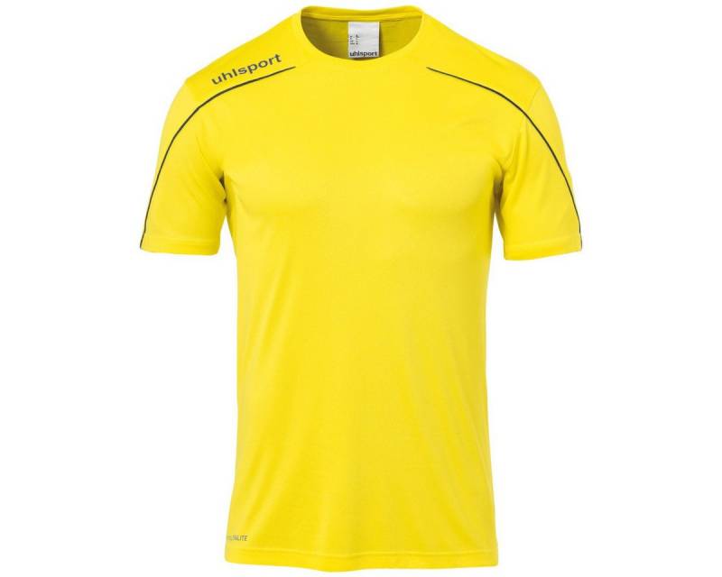 uhlsport T-Shirt Trikot Stream 22 limonengelb/schwarz Herren von uhlsport