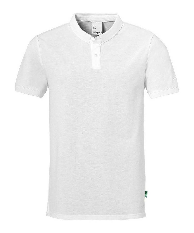 uhlsport T-Shirt uhlsport Essential Prime Polo Weiß Polos Herren Baumwolle von uhlsport
