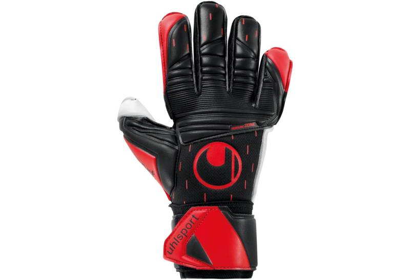 uhlsport Torwarthandschuhe CLASSIC ABSOLUTGRIP SCHWARZ/ROT/WEIß von uhlsport