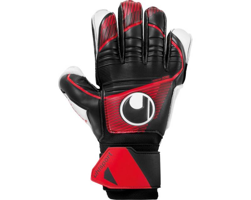 uhlsport Torwarthandschuhe Powerline Soft Flex Frame schwarz/rot/weiß von uhlsport