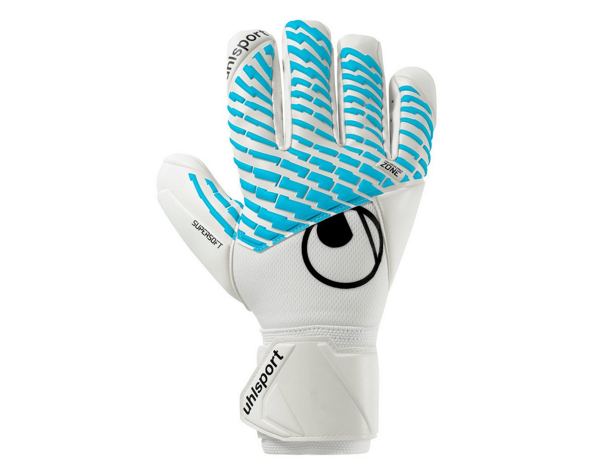 uhlsport Torwarthandschuhe Torwarthandschuhe FM Cybertec Supersoft HN (Paar, 1-St., mit Verschluss) von uhlsport