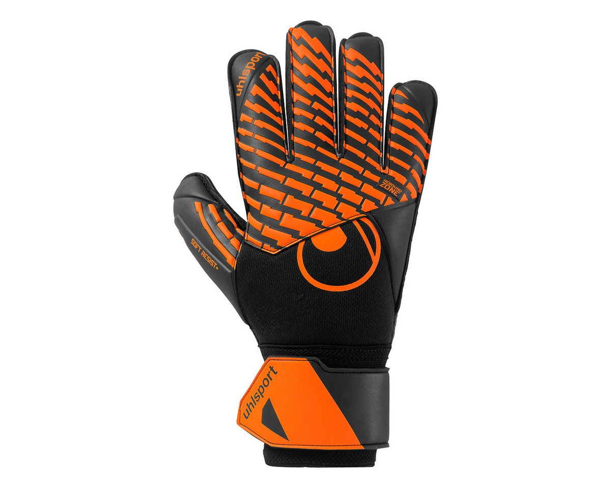 uhlsport Torwarthandschuhe Torwarthandschuhe FM Soft Resist+ (Paar, 1-St., mit Verschluss) von uhlsport