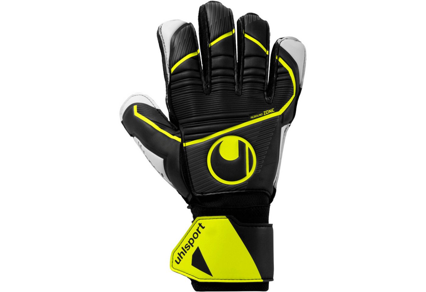 uhlsport Torwarthandschuhe Uhlsport Torwarthandschuh Kinder gelb/schwarz atmungsaktiv von uhlsport