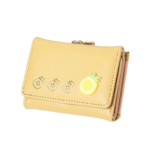 uikios Damen Geldbörse Mode Erdbeere Geldbörsen Kartenhalter Cartoon Kleine Leder Tasche Geldbörse für Frauen Mädchen Damen von uikios