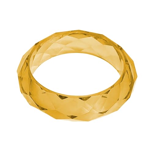uikios Einzigartiges, facettiertes Kristall-Armband aus Kunstharz, funkelnd, lichtbrechend, elegantes Schmuck-Accessoire für trendige Frauen, den täglichen Gebrauch, Inner diameter 6.9cm, Harz von uikios