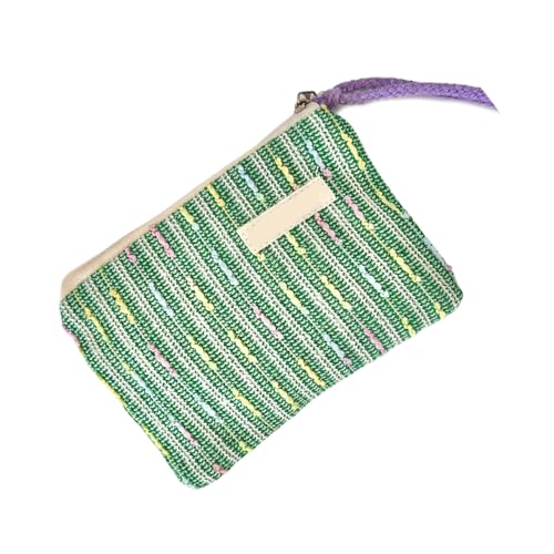 uikios Tragbare Lippenstift-Kosmetiktasche, Kulturbeutel, hält Ihre Make-up-Sammlung ordentlich und zugänglich für stilvolle Frauen, grün, 16x10cm von uikios