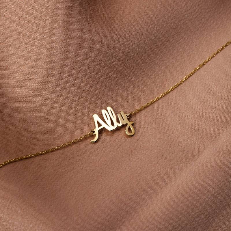 Name Armband Kinder Sterling Silber - Personalisierte Baby Neugeborene Geschenk Für Neue Mutter Benutzerdefinierte Weihnachtsgeschenk Sb00007 von KyklosWorkshop