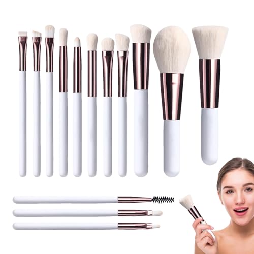 Make-up-Pinsel-Set, Make-up-Pinsel Set - 14 Stück kleine tragbare Make-up-Pinsel für Frauen | Make-up-Pinsel Set von ulapithi