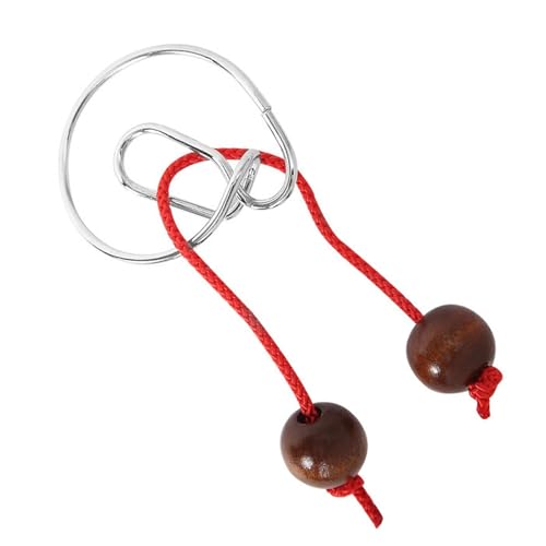 Metalldraht-Puzzles | Flexibles Puzzle mit 8 Teilen – Tragbares Eisen-Entriegelungsspiel, Lernspielzeug, flexible Puzzles, wiederverwendbar von ulapithi