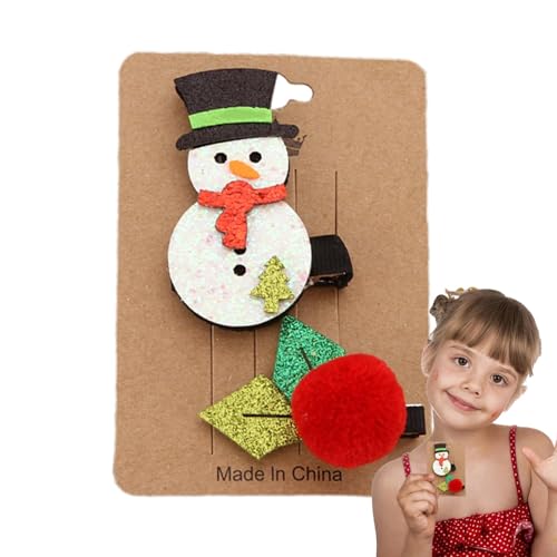 Weihnachtshaarnadeln für Damen, Weihnachts-Haarspangen-Set | Niedliches Entenschnabel-Haarnadel-Set | Haardekorationswerkzeug in leuchtenden Farben für von ulapithi