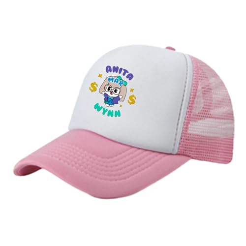 ulapithi Anita Max Wynns Cap, Anita Max Wynns Trucker-Mütze, Niedliche Trucker-Hat Mütze, Verstellbare Sommer-Netzhüte, Joke Mesh Snapback Cap, Trendige Lustige Baseballkappen Für Damen Und Herren von ulapithi