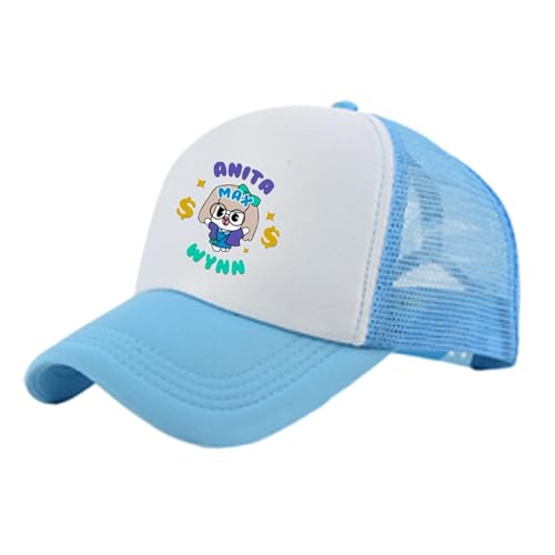 ulapithi Anita Max Wynns Cap, Anita Max Wynns Trucker-Mütze, Niedliche Trucker-Hat Mütze, Verstellbare Sommer-Netzhüte, Joke Mesh Snapback Cap, Trendige Lustige Baseballkappen Für Damen Und Herren von ulapithi