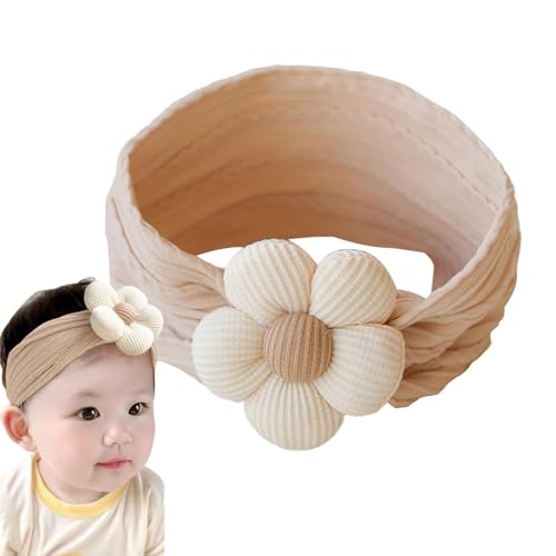 ulapithi Stirnbänder für Babys,Baby-Stirnbänder - Baby Stirnband Weiches Kopftuch,Breite, dehnbare Kopfbedeckungen, niedliche Stirnbänder für Neugeborene, Haarschmuck für neugeborene Kleinkinder von ulapithi