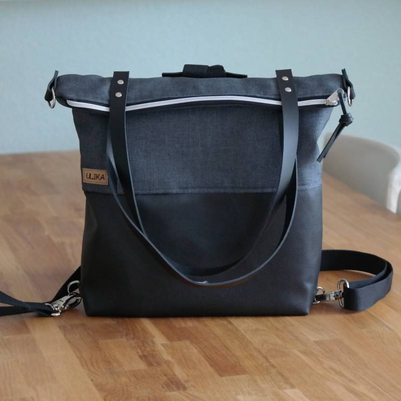 Rucksacktasche Rucksack Backpack Shopper Umhängetasche von ulika