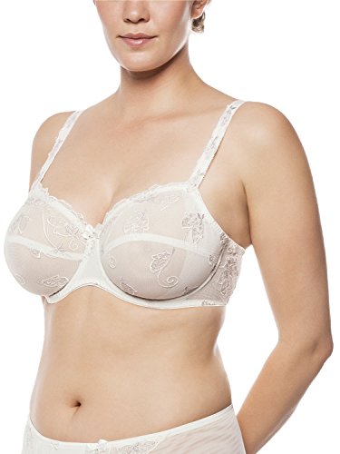 ulla Lingerie féminine BH Carla Cup B-G mit Bügel 2123 Ecru 115D von ulla