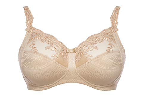 ulla Lingerie féminine BH Ella Cup D-L ohne Bügel 3628 biskuit 80G von ulla