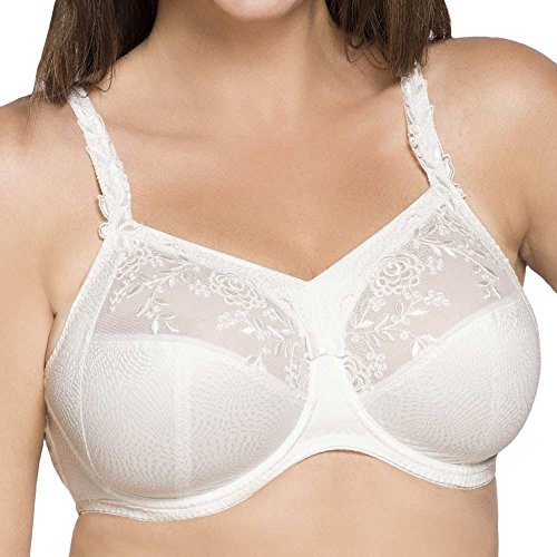 ulla Lingerie féminine BH Ella Cup H-N mit Bügel 3625 Ecru 100H von ulla