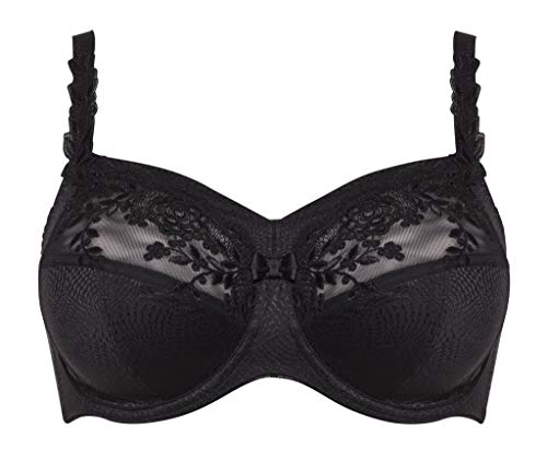 ulla Lingerie féminine BH Ella Cup H-N mit Bügel 3625 schwarz 100H von ulla