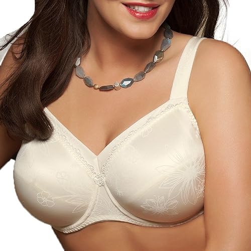 ulla Lingerie féminine BH Viola Cup H-L mit Bügel und Blende 3225 Champagner 105H von ulla