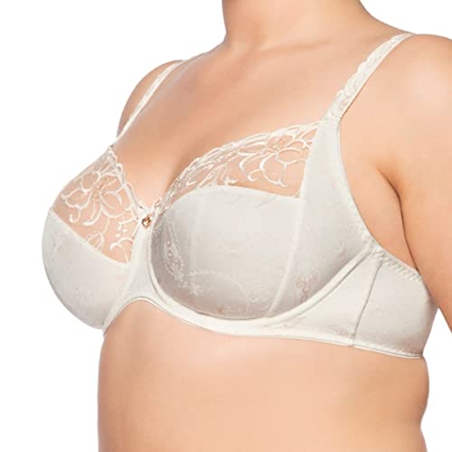 ulla Lingerie féminine BH Zoe Cup B-G mit Bügeln 4123 Ecru 100D von ulla