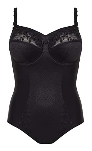 ulla Lingerie féminine Body Ella Cup H-I mit Bügel 3675 schwarz 80I von ulla