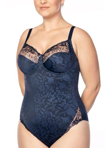 ulla Lingerie féminine Body Jasmin Cup B - G mit Bügel 2773 midnight 100E von ulla