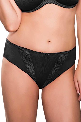 ulla Lingerie féminine Slip Carmen 2532 schwarz 40 von ulla