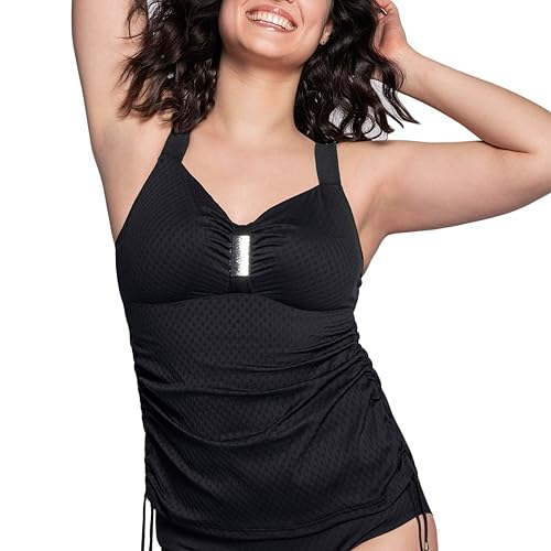 ulla Lingerie féminine Tankini St. Tropez Cup B-L mit Bügel 9190 schwarz 80H von ulla