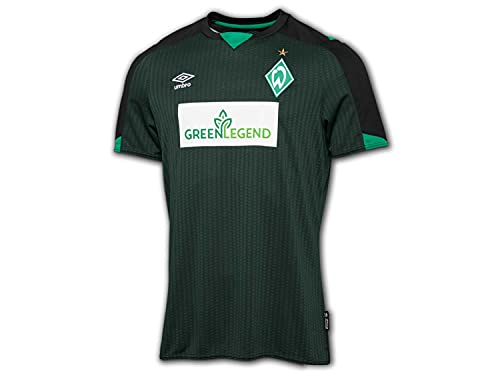 UMBRO SV Werder Bremen Trikot 3rd 2021/2022 Herren dunkelgrün/schwarz, M von UMBRO