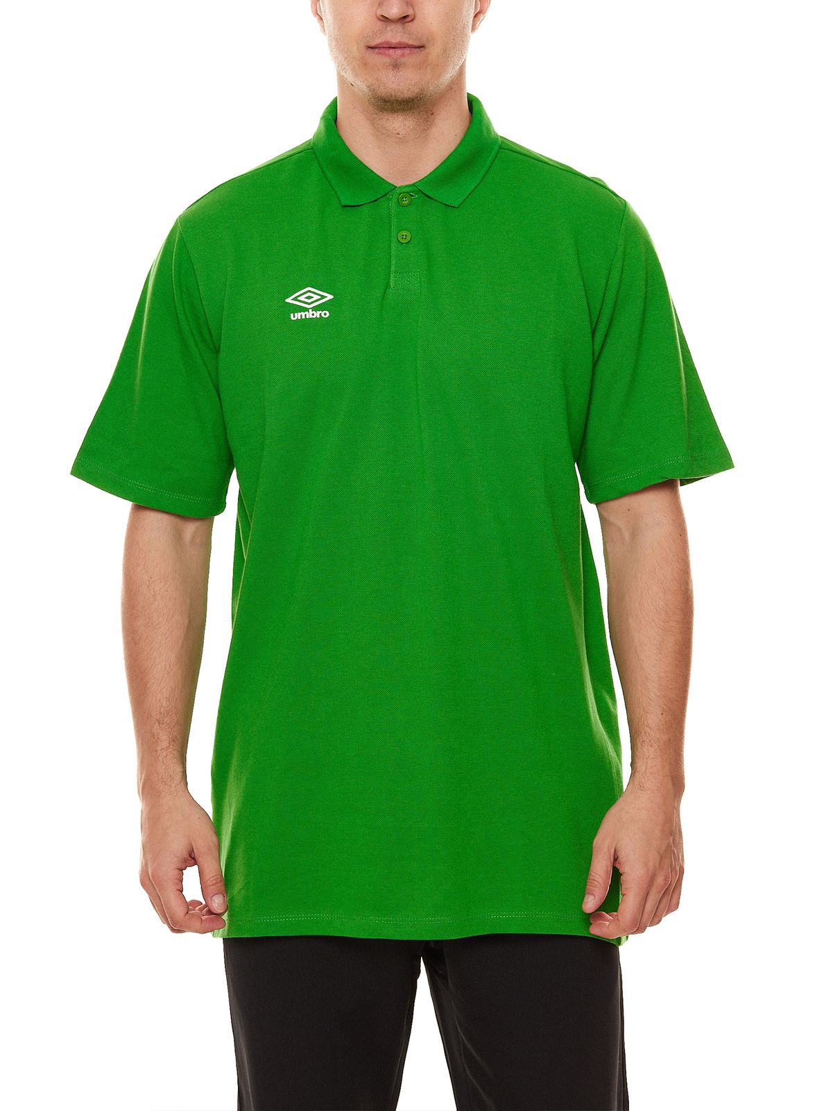 umbro Club Essential Herren Polohemd modisches Polo-Shirt UMTM0323-065 Grün von umbro